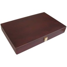 Backgammon Holz braun 35x23 cm.m.Steinef. Backgammon Holz braun 35x23 cm.m.Steinef.