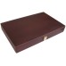 Backgammon Holz braun 35x23 cm.m.Steinef. Backgammon Holz braun 35x23 cm.m.Steinef.