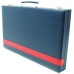 Backgammon Koffer Kunstleder blau 46x30cm. Backgammon Koffer Kunstleder blau 46x30cm.