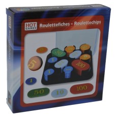 Roulettechips 100 Stück Gold geprägt Roulettechips 100 Stück Gold geprägt