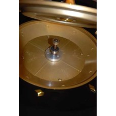 Roulette 52cm.MDF-Holz schwarz 2 Kugellager