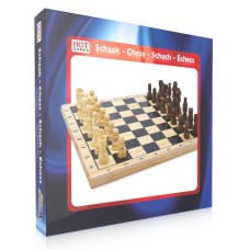 Schach-Set Holz bedruckt 29x29 cm
* Lieferzeit unbekannt *