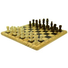 Schach-Dame-Set Holz bedruckt 29x29 cm Schach-Dame-Set Holz bedruckt 29x29 cm