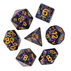 Würfelset Nebula, 3farb.Glitzer brick Würfelset Nebula, 3farb.Glitzer brick