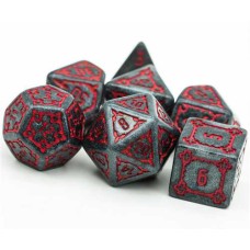 Jumbo-Würfelset Schloss Rot 7 St