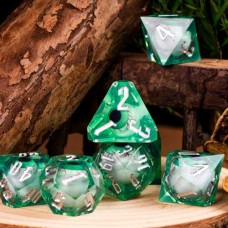 Würfel-Set Auge Liquid Grün Würfel-Set Auge Liquid Grün