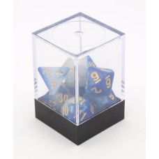 Würfel Blau/Weiss 7 set Brick