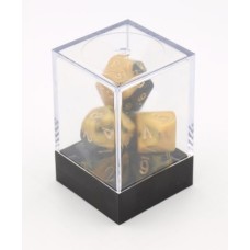 Würfel Schwarz/Gelb 7 set Brick Würfel Schwarz/Gelb 7 set Brick