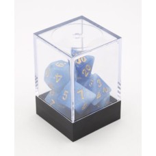 Würfel Stardust Single Blauw 7set