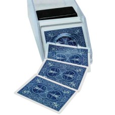 Black-Jack-Kartenschlitten Kunststoff durchsicht.