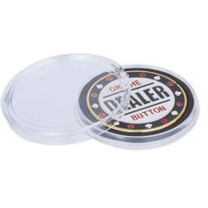 Dealerbutton Poker Metal 4 cm.