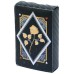 Spielkarten Schwarz Goldene Rose - 100 % Kunststoff Spielkarten Schwarz Goldene Rose - 100 % Kunststoff