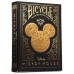 Pokerkarten Bicycle- Mickey Black/Gold