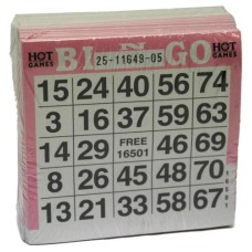 Bingo Blocks 500 Stück 7 Farben sortiert Bingo Blocks 500 Stück 7 Farben sortiert