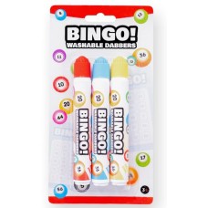 Bingo-Stifte, Set von 3 Farben Blister