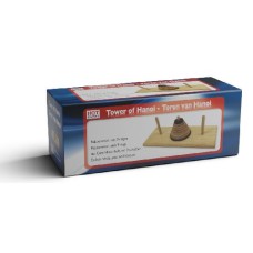 Turm von Hanoii Holz natur/br.9 Ringe HOT
* Lieferzeit unbekannt * Turm von Hanoii Holz natur/br.9 Ringe HOT
* Lieferzeit unbekannt *