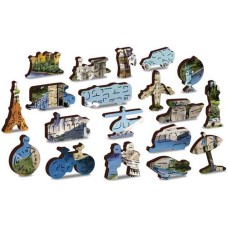 Wooden puzzle World Landmarks XL 600 Wooden puzzle World Landmarks XL 600