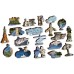 Wooden puzzle World Landmarks XL 600 Wooden puzzle World Landmarks XL 600