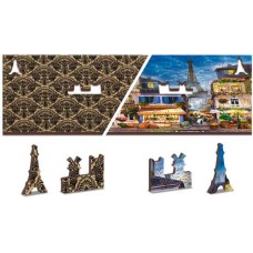 Wooden puzzle Breakfast in Paris XL 600 Wooden puzzle Breakfast in Paris XL 600