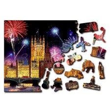 Wooden puzzle London by Night L 300 Wooden puzzle London by Night L 300