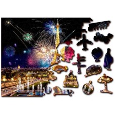 Wooden puzzle Paris by Night L 300 Wooden puzzle Paris by Night L 300