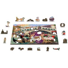 Wooden puzzle Venice Carnival L 300 Wooden puzzle Venice Carnival L 300