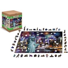 Wooden puzzle New York by night 1000 XL Wooden puzzle New York by night 1000 XL