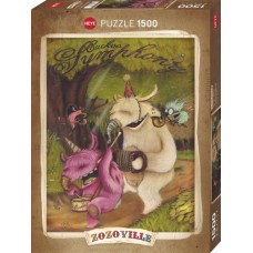 Puzzle Cuckoo Symph. Zozoville 1500 Heye Puzzle Cuckoo Symph. Zozoville 1500 Heye