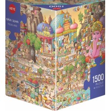 Puzzle Yogaland 1500 Dreieck.Heye 30047 Puzzle Yogaland 1500 Dreieck.Heye 30047