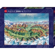 Puz.Alpine Mountain World 2000 Heye Puz.Alpine Mountain World 2000 Heye