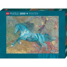 Puzzle Map Horse 2000 st.Heye 30092 NEW Puzzle Map Horse 2000 st.Heye 30092 NEW