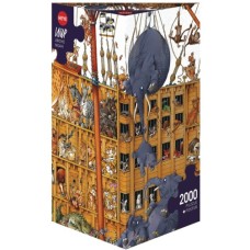 Puzzle Arche Noah 2000 3 Eckig Heye 25475