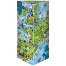 Puzzle United Dragons 4000 Tri.Heye 08854