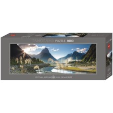 Puzzle Milford Sound 1000 Pano.Heye 29606 Puzzle Milford Sound 1000 Pano.Heye 29606