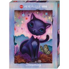 Puzzle Black Kitty,Dream.1000 Heye 29687 Puzzle Black Kitty,Dream.1000 Heye 29687