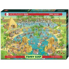 Puzzle Nile Habitat,Comic 1000 Heye 29693 Puzzle Nile Habitat,Comic 1000 Heye 29693