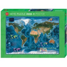 Puzzle Satellite Map 2000 T. Heye 29797 Puzzle Satellite Map 2000 T. Heye 29797