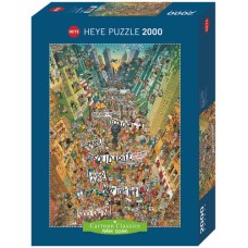 Puzzle Protest, Comic 2000 T.Heye 29820 Puzzle Protest, Comic 2000 T.Heye 29820