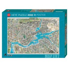 Puzzle City of Pop 2000 Teile Heye 29844