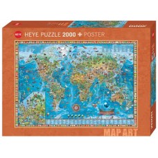 Puzzle Amazing World 2000 T.Heye 29846 Puzzle Amazing World 2000 T.Heye 29846