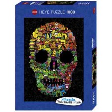 Puzzle Doodle Skull 1000 T.Heye 29850 Puzzle Doodle Skull 1000 T.Heye 29850