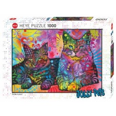 Puzzle Devoted 2 Cats 1000 T.Heye 29864