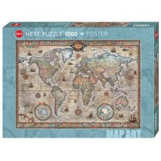 Puzzle Retro World 1000 T.Heye 29871 Puzzle Retro World 1000 T.Heye 29871