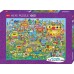 Puzzle Doodle Village 1000 Heye 29936 Puzzle Doodle Village 1000 Heye 29936