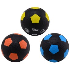 Fussball Gummi für die Straße Schwarz Größe 5 Fussball Gummi für die Straße Schwarz Größe 5