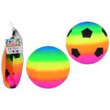 Ball Regenbogen Größe 3, 2 in Netz Ball Regenbogen Größe 3, 2 in Netz