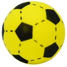 Fussball Schaumgummi gelb/schwarz 20cm Fussball Schaumgummi gelb/schwarz 20cm
