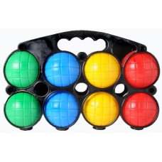 Boules 8 Bälle Kunststoff 4 Farb.im Tragekorb Boules 8 Bälle Kunststoff 4 Farb.im Tragekorb