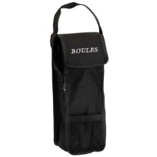 Boules Tasche für 3 Bälle schwarz Kunststoff Boules Tasche für 3 Bälle schwarz Kunststoff