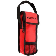 Boules Tasche für 3 Bälle Rot Kunststoff Boules Tasche für 3 Bälle Rot Kunststoff